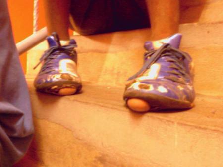 Le joueur de foot